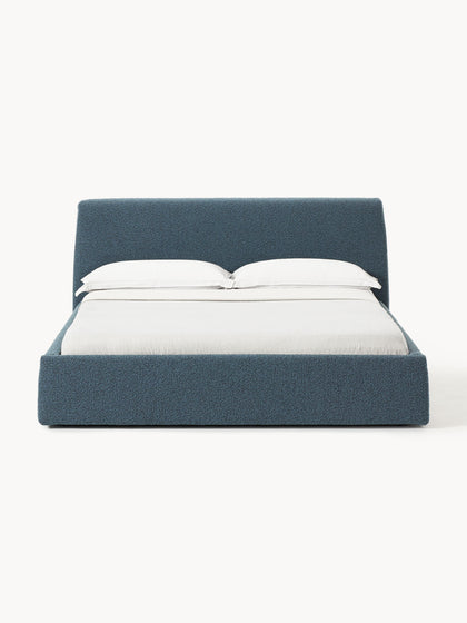 Westwing Collection Bouclé-Polsterbett Cloud mit Stauraum Exklusive Angebote