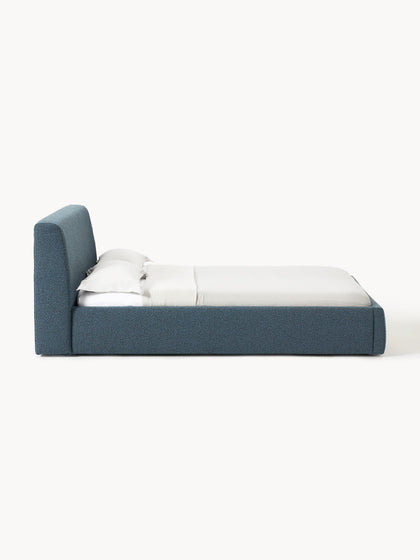 Westwing Collection Bouclé-Polsterbett Cloud mit Stauraum Exklusive Angebote