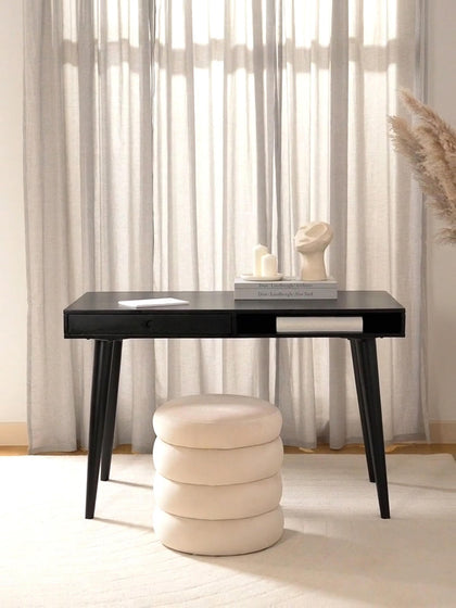 Westwing Collection Schreibtisch Tova aus Massivholz mit Schublade Neuheiten