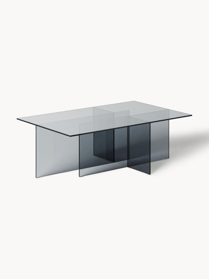 Westwing Collection Glas-Couchtisch Anouk B 102 cm Saisonale Angebote