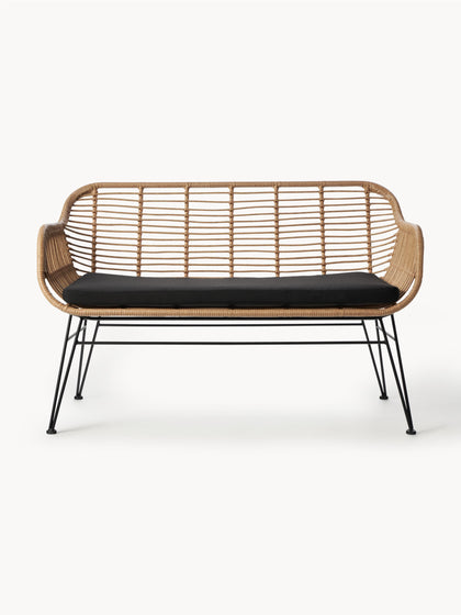 Westwing Collection Polyrattan-Sitzbank Costa JETZT KAUFEN