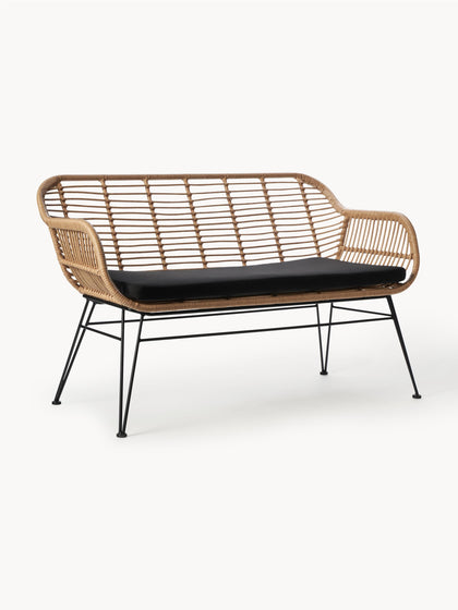 Westwing Collection Polyrattan-Sitzbank Costa JETZT KAUFEN