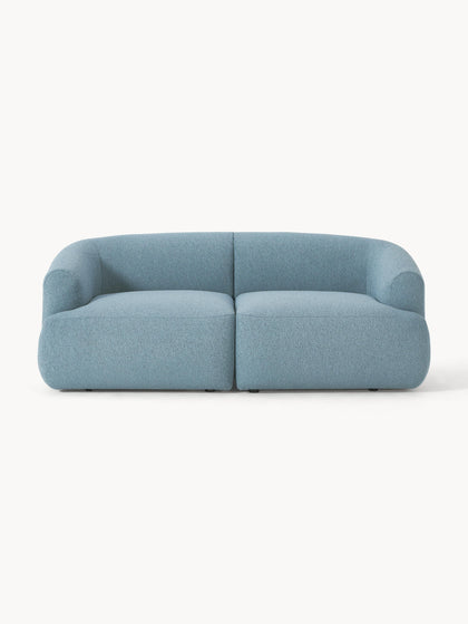 Westwing Collection Modulares Bouclé-Sofa Sofia (2-Sitzer)
