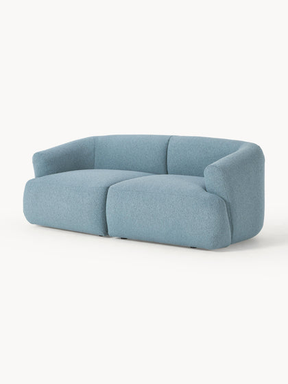 Westwing Collection Modulares Bouclé-Sofa Sofia (2-Sitzer) Vierteljährliche Förderung