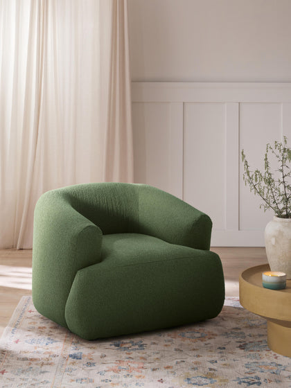 Westwing Collection Bouclé-Sessel Sofia Bis zu 55% Rabatt