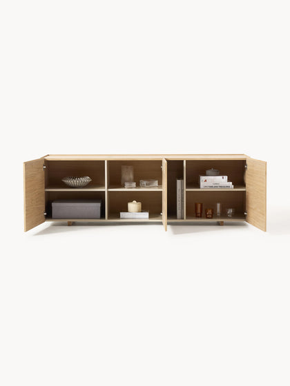 Westwing Collection Holz-Sideboard Larsen Nur noch ein Tag übrig