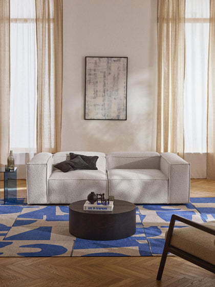 Westwing Collection Modulares Sofa Lennon (3-Sitzer) aus Bouclé Speichern exportieren