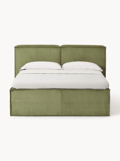 Westwing Collection Cord-Boxspringbett Lennon Hotsell