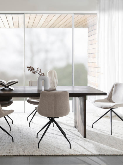 Westwing Collection Esstisch Emmett aus Eichenholz 240 x 95 cm Fabrikverkauf