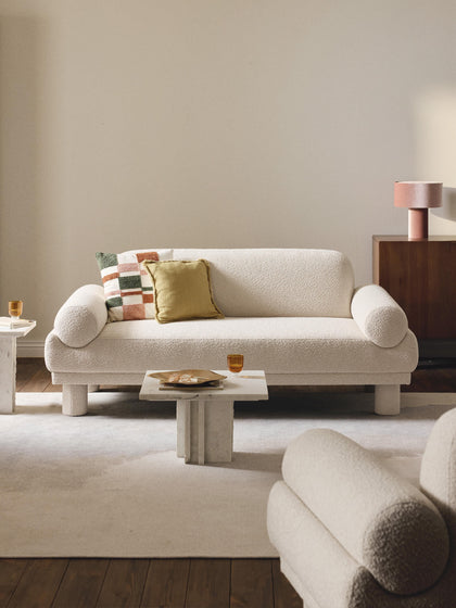 Westwing Collection Bouclé-Sofa Lilo (2-Sitzer) Blitzverkäufe