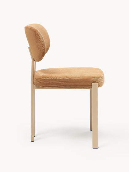 Westwing Collection Cord-Polsterstuhl Adrien Kostenloser Versand