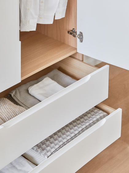 Westwing Collection Kleiner Kleiderschrank Cassy 2-türig Sonderangebot