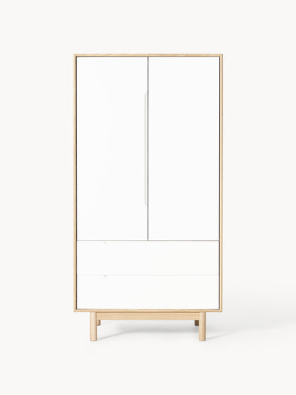 Westwing Collection Kleiner Kleiderschrank Cassy 2-türig Sonderangebot