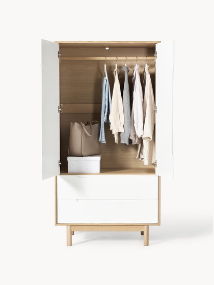 Westwing Collection Kleiner Kleiderschrank Cassy 2-türig Sonderangebot
