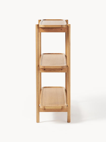 Westwing Collection Niedriges Holz-Regal Libby Günstig kaufen