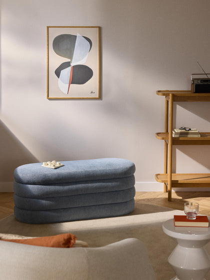 Westwing Collection Polsterbank Alto mit Stauraum Begrenztes Angebot