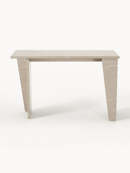 Westwing Collection Schreibtisch Liam in Travertin-Optik Osterangebot