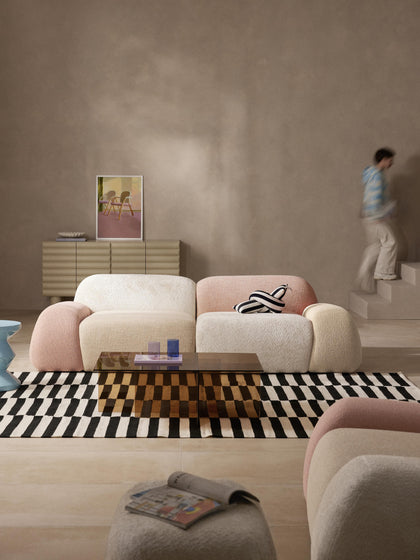 Westwing Collection Modulares Sofa Wolke (3-Sitzer) Fuorisalone Edition Große Rabatte