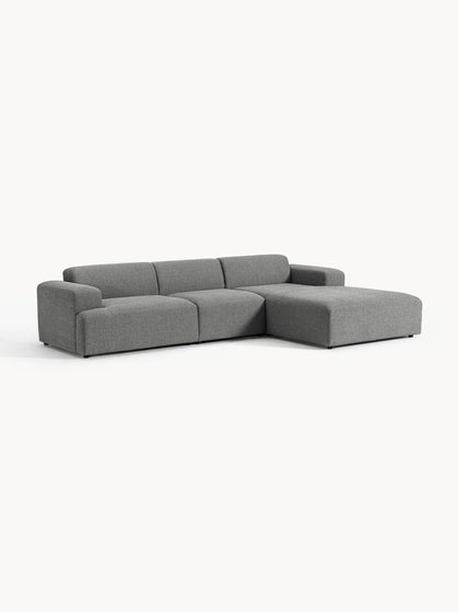 Westwing Collection Ecksofa Melva (4-Sitzer) Kauf eins, bekomm eins gratis