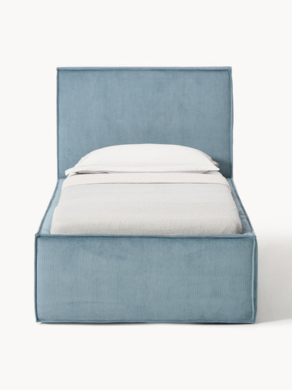 Westwing Collection Cord-Einzelbett Dream mit Stauraum Letzte 2 Tage