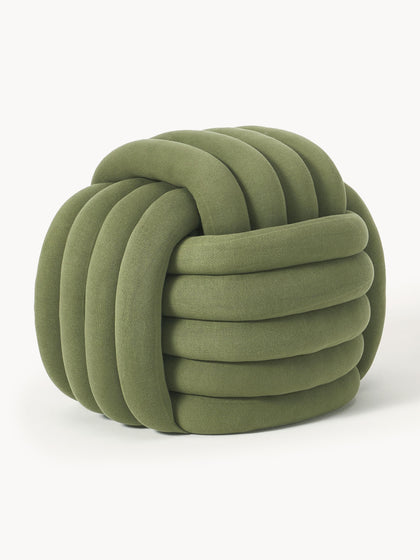 Westwing Collection Knoten-Pouf Twist Nur noch ein Tag übrig