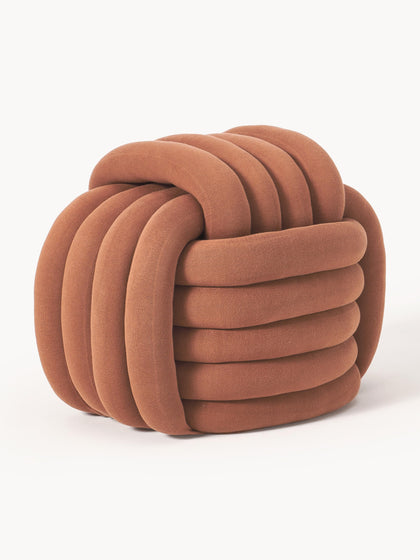 Westwing Collection Knoten-Pouf Twist Clearance-Verkauf