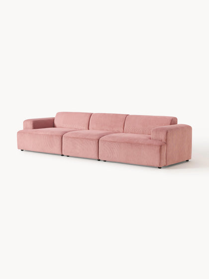 Westwing Collection Cord-Sofa Melva (4-Sitzer) Online