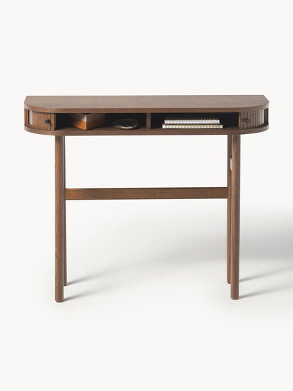 Westwing Collection Konsole Calary mit geriffelter Front Auslauf