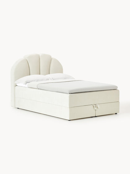 Westwing Collection Boxspringbett Romia mit Stauraum Schlussverkauf