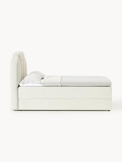 Westwing Collection Boxspringbett Romia mit Stauraum Schlussverkauf