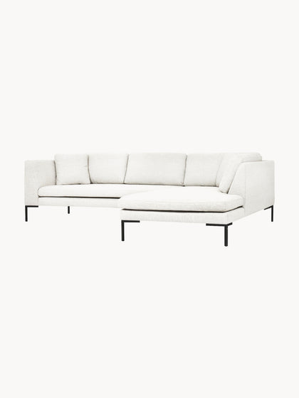 Westwing Collection Ecksofa Emma mit Metall-Füßen Günstig kaufen