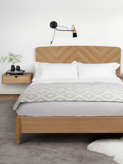 Westwing Collection Wand-Nachttisch Farsta mit Schublade Exklusivangebot
