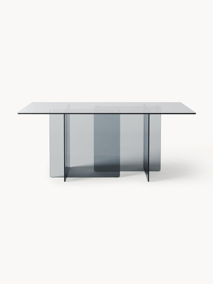 Westwing Collection Glas-Esstisch Anouk 180 x 90 cm Osterangebot
