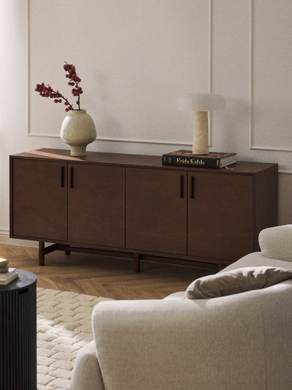 Westwing Collection Sideboard Diana aus Eichenholz Heißer Verkauf