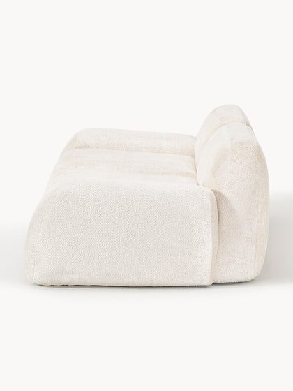 Westwing Collection Modulares Sofa Wolke (3-Sitzer) aus Teddy-Bouclé Zeitlich begrenztes Angebot