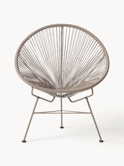 Westwing Collection Loungesessel Bahia aus Kunststoff-Geflecht Große Rabatte