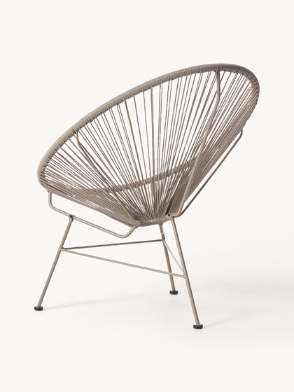 Westwing Collection Loungesessel Bahia aus Kunststoff-Geflecht Große Rabatte