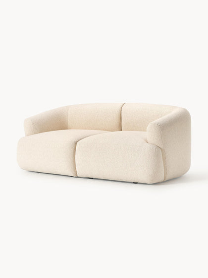 Westwing Collection Modulares Bouclé-Sofa Sofia (2-Sitzer) Bestseller