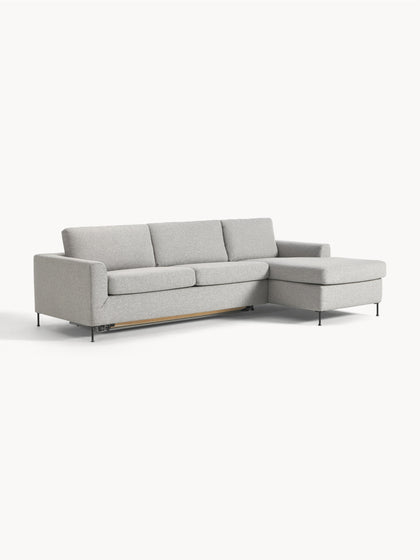 Westwing Collection Schlafsofa Cucita (3-Sitzer) mit Matratze Kauf eins, bekomm eins gratis