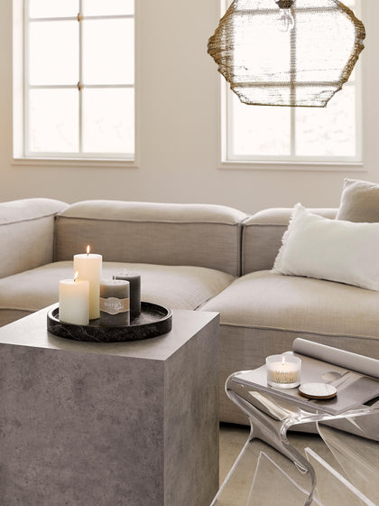 Westwing Collection Beistelltisch Lesley in Beton-Optik Letzte 2 Tage
