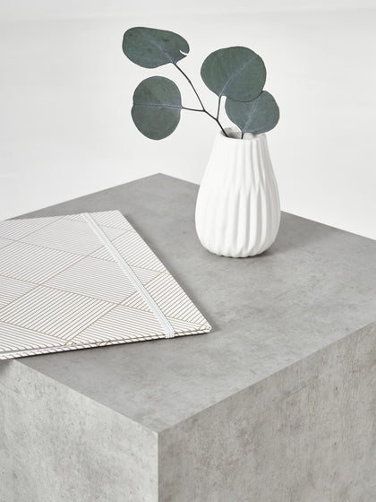 Westwing Collection Beistelltisch Lesley in Beton-Optik Letzte 2 Tage