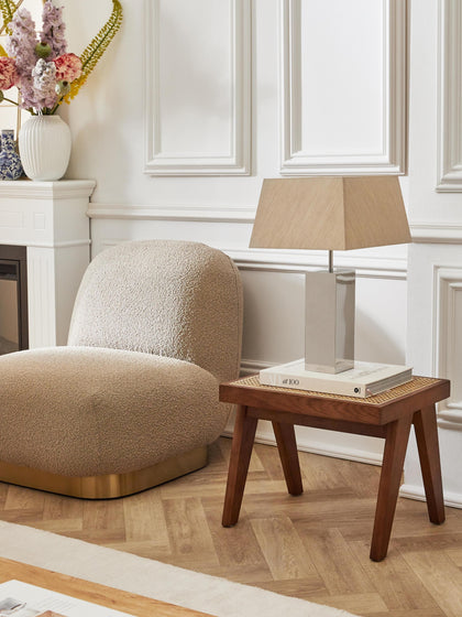 Westwing Collection Hocker Sissi mit Wiener Geflecht Letzter Tag