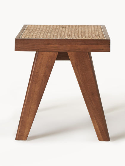 Westwing Collection Hocker Sissi mit Wiener Geflecht Letzter Tag