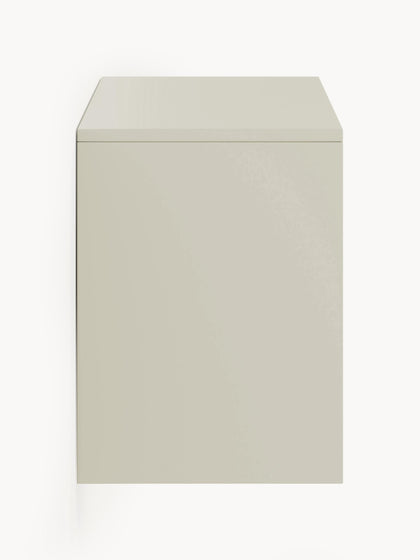 Westwing Collection Wand-Schuhschrank Shea mit Klappfächern und geriffelter Front Begrenzt auf 3 Tage