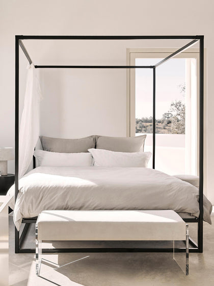 Westwing Collection Himmelbett Belle aus Metall Speichern exportieren