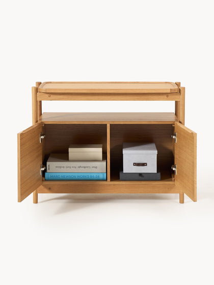 Westwing Collection Holz-Sideboard Libby 50% Rabatt für begrenzte Zeit