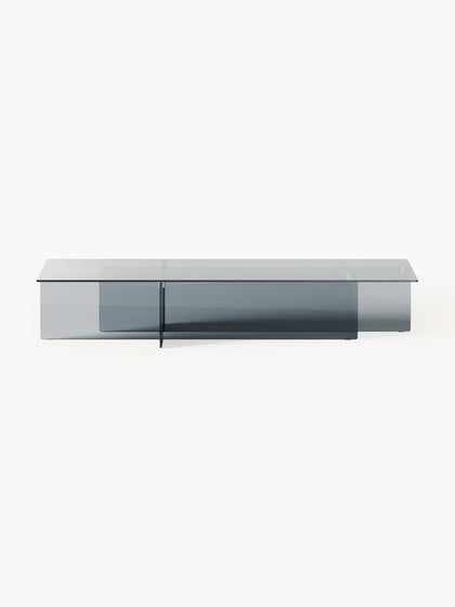 Westwing Collection Großer Glas-Couchtisch Anouk B 160 cm Rabatte dieses Monats