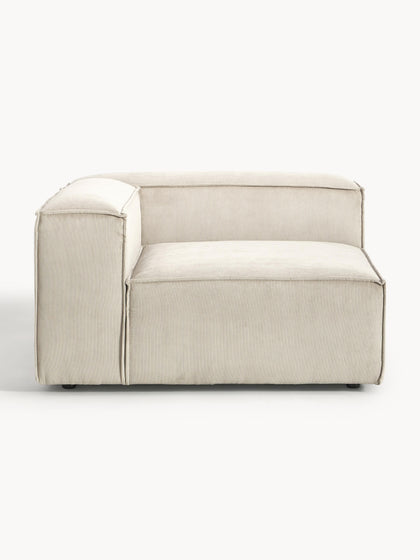 Westwing Collection Eckmodul Lennon aus Cord 2025