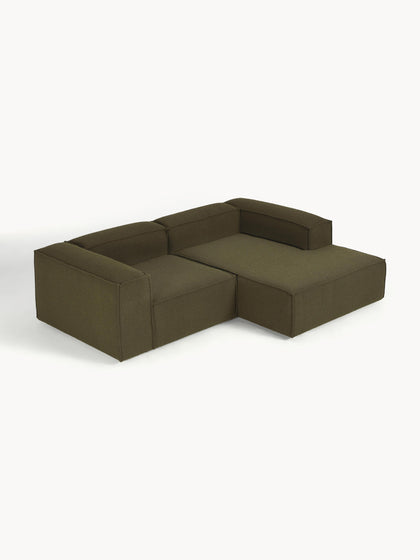 Westwing Collection Modulares Ecksofa Lennon aus Bouclé Fabrik Onlineshop