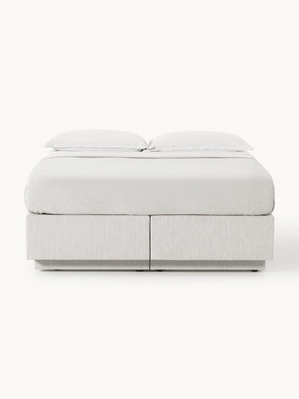 Westwing Collection Boxspringbett Enya mit Stauraum Rabatt